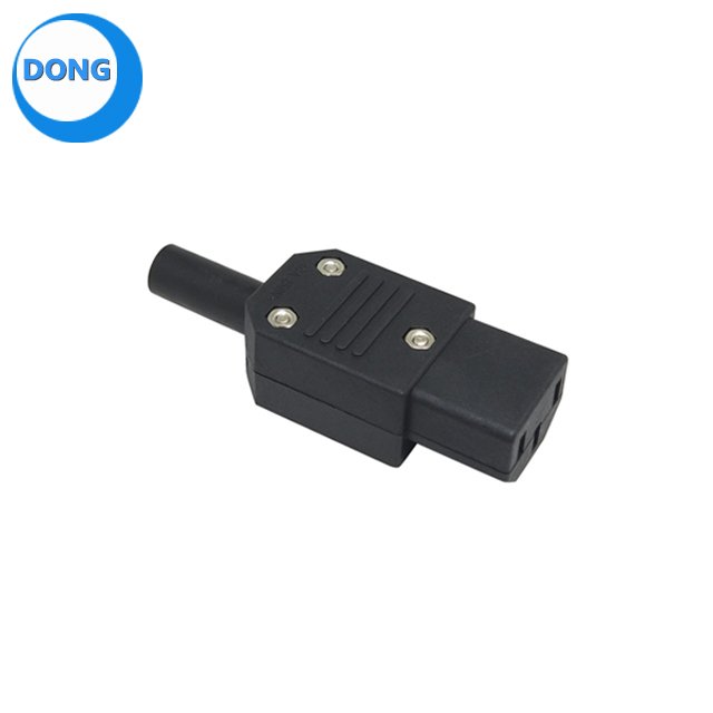 C14 3core Pair Plug Power Cable Connectors Male/Female C14 AC Power Supply