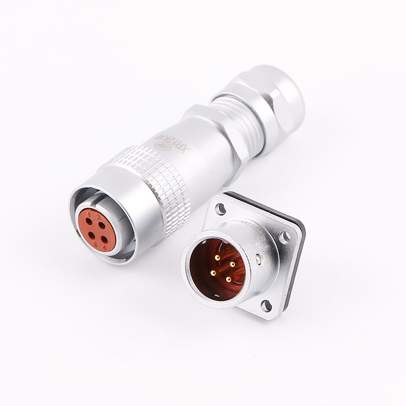 Metal High end products aviation grade Male Female round 2 3 4 5 6 7 pin electrical Plug quick connectors