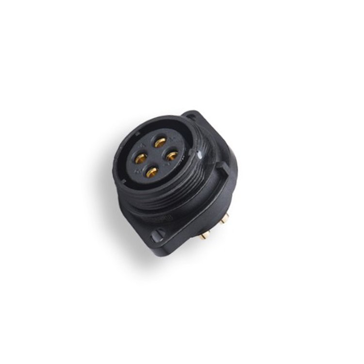 Weipu IP68 Waterproof LED Strip Connector SP2110 P Series Threaded Male Plug Circular USB Plug 2 3 4 5 7 9 12 Pins IP67