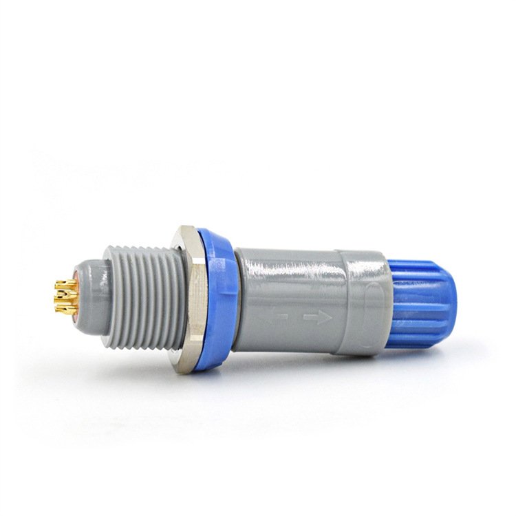 Plastic 1p6 core 40 degree dual slot plug socket PAA PKA male female quick plug connector aviation head