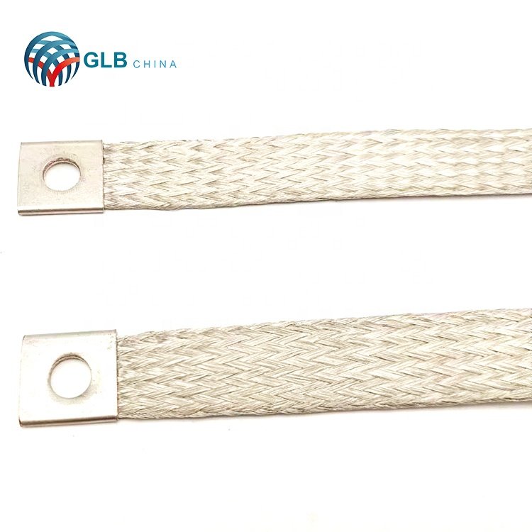 Underground Flexible Producer Bridge grounding Copper Braided Lithium Hydrogen Battery Pack Connector Ev Car Motorcycle Busbar C