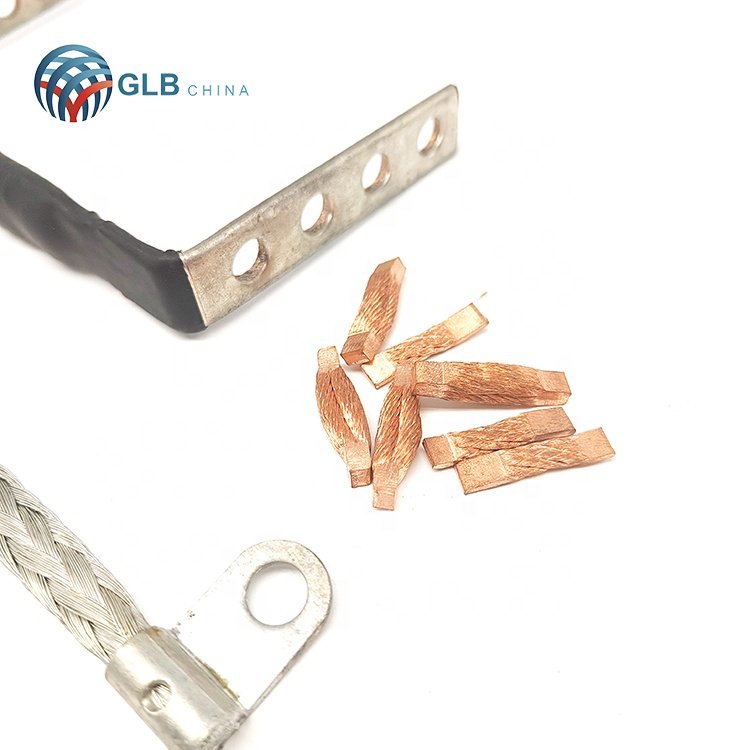 Underground Flexible Producer Bridge grounding Copper Braided Lithium Hydrogen Battery Pack Connector Ev Car Motorcycle Busbar C