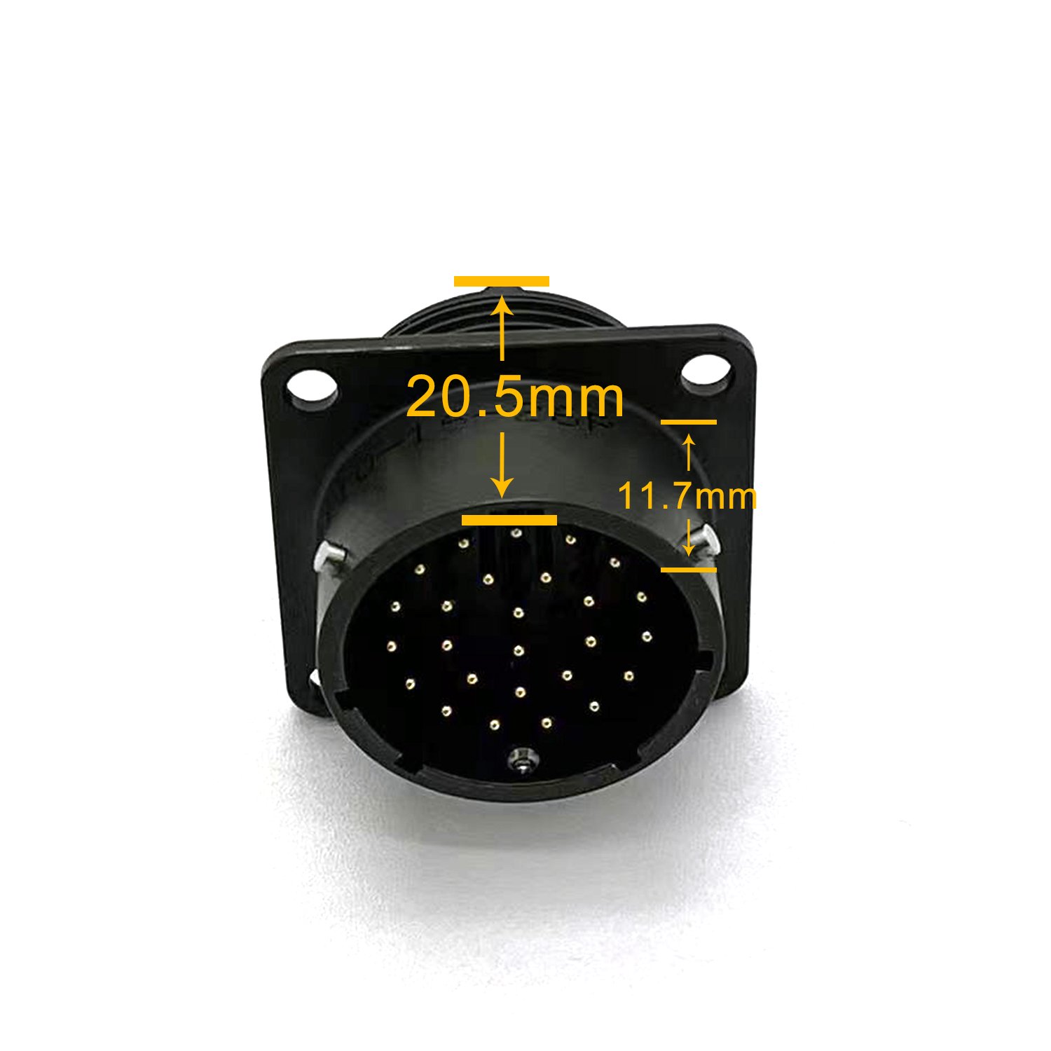 9pin Plastic Waterproof Circular Outdoor Aviation electric connector SC connector