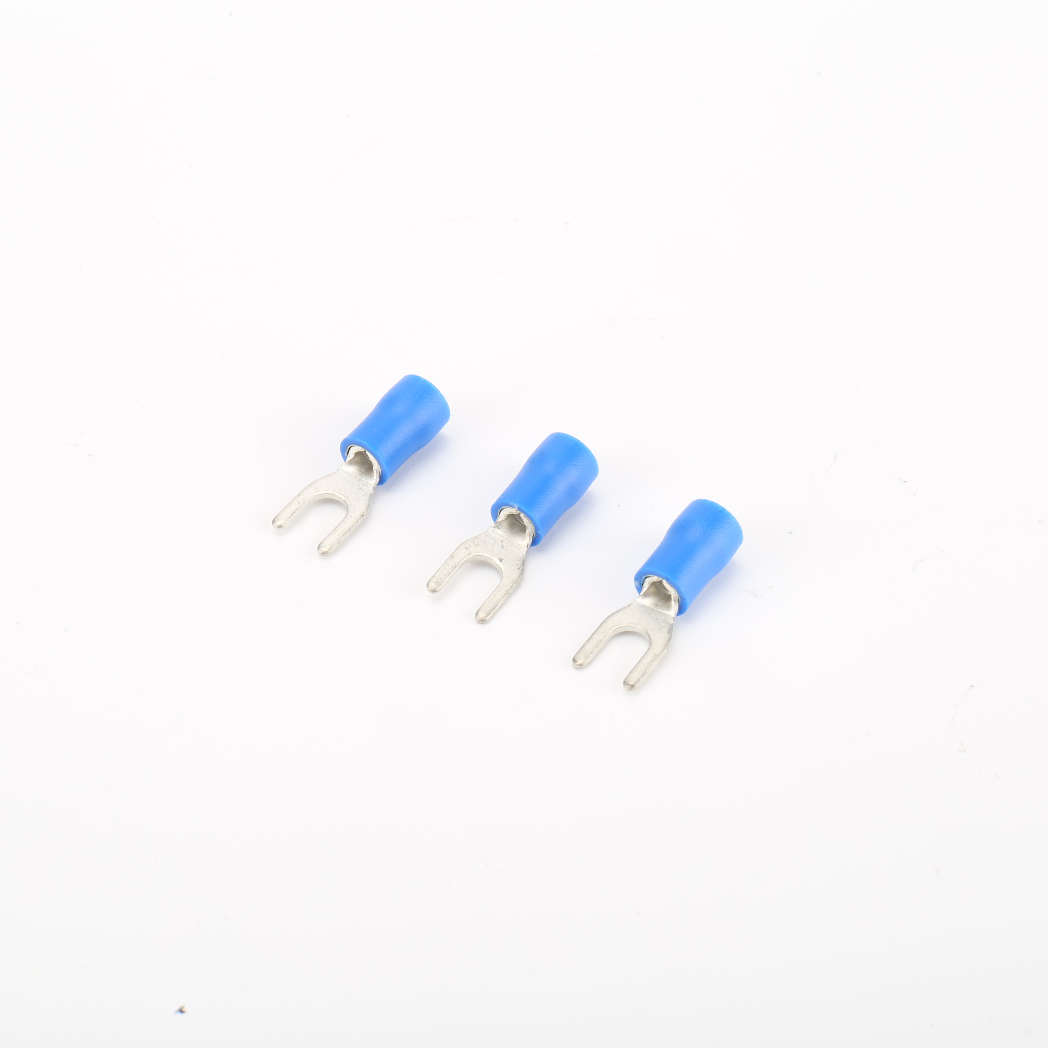 LEXT SVD Series 22-10AWG PVC Copper Wire Crimp Connectors Pre-insulated Spade Female Breakout Crimp Cable Terminals