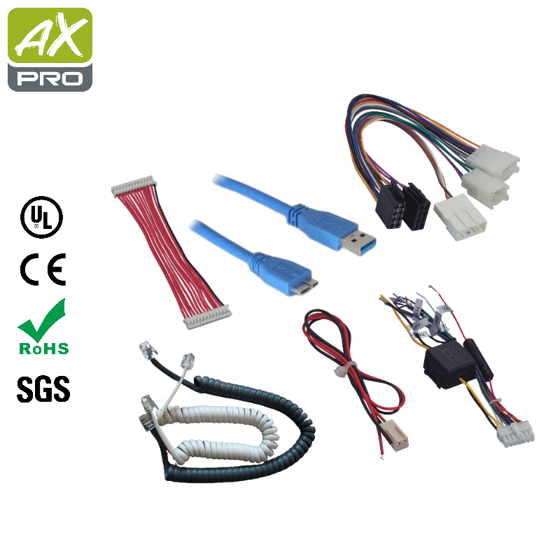 High Quality Customized Electrical Cable with Connector Plug Breadboard Cables Jumper Wire Harness for Industrial Equipment