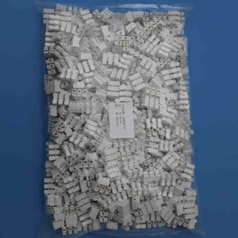 CE approval high quality 3 pin copper spring led pvc terminal blocks connector