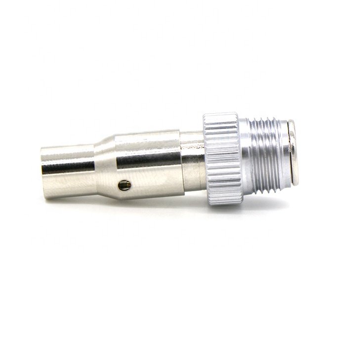 IP67 Male Shielded M12 X Code Metal connector CAT 6A 10Gdps for Automaion industrial Aviation