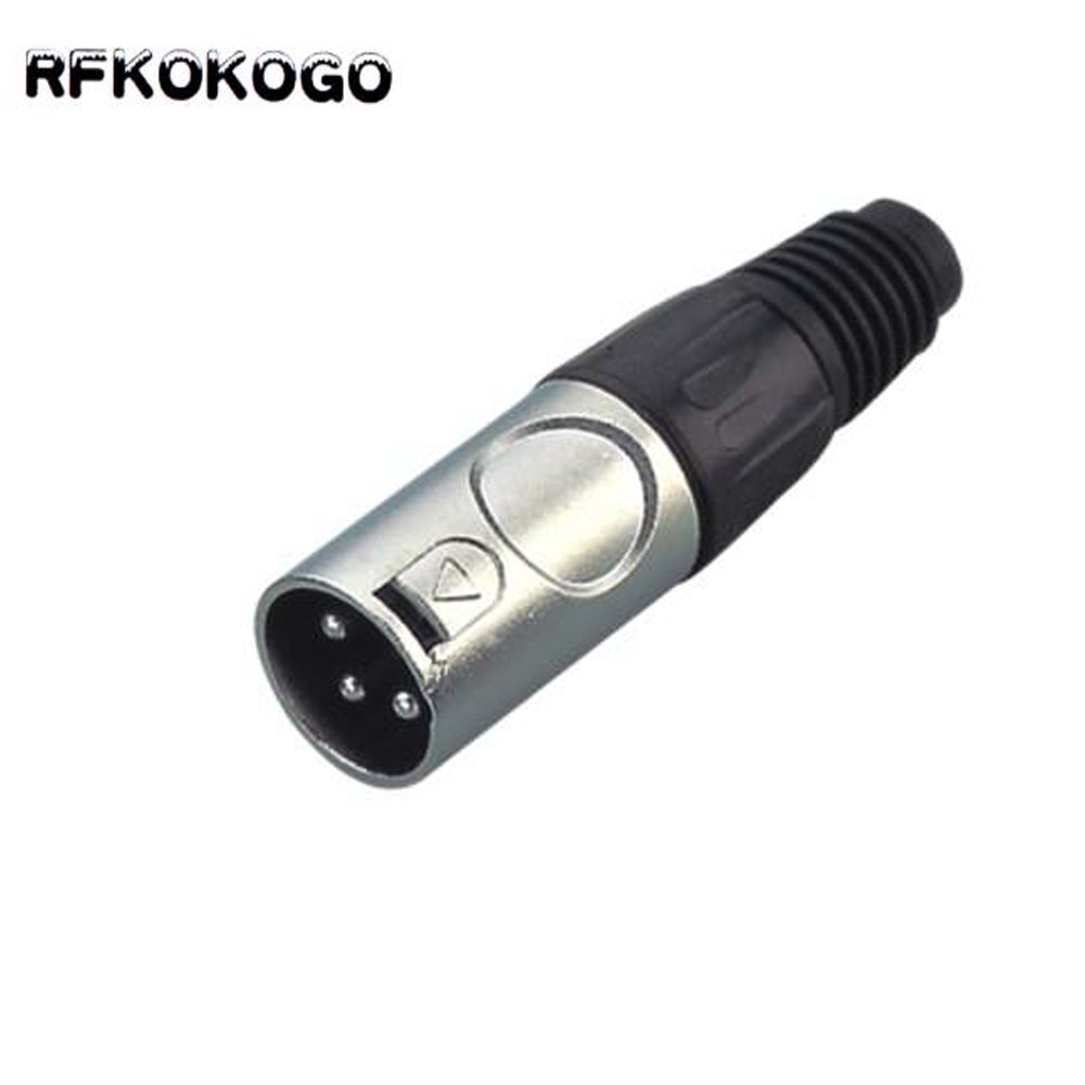 Manufacturer high quality xlr connector 3 4 5 7 pin male female cable connectors audio plug microphone speaker connector