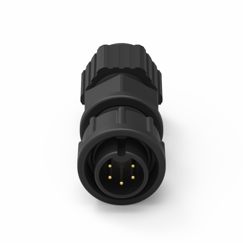 B Size 5PIN Assembly Type Waterproof Connector-5A