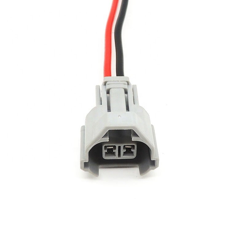 2 Way Electrical Fuel Injector Male Wire Cable Connector for Aveo Optra Mitsubishi Ford Toyota Suzuki