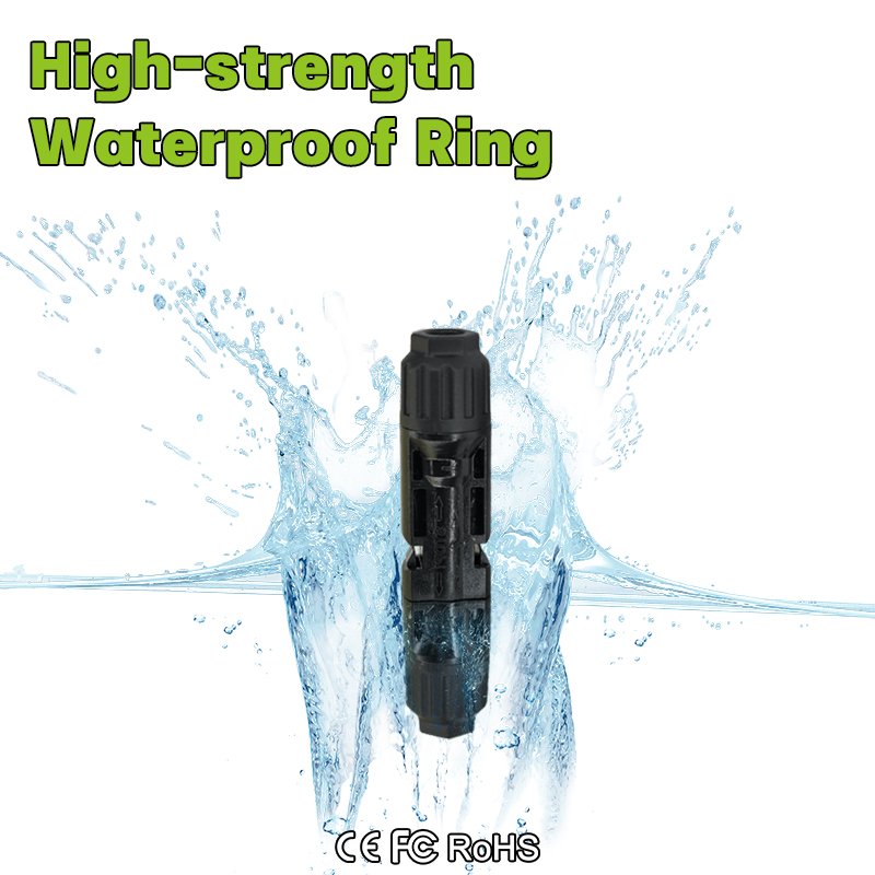 Shunkonn Factory direct sales IP67 1000V dc 30A pv Mc solar panel connector battery cable connector