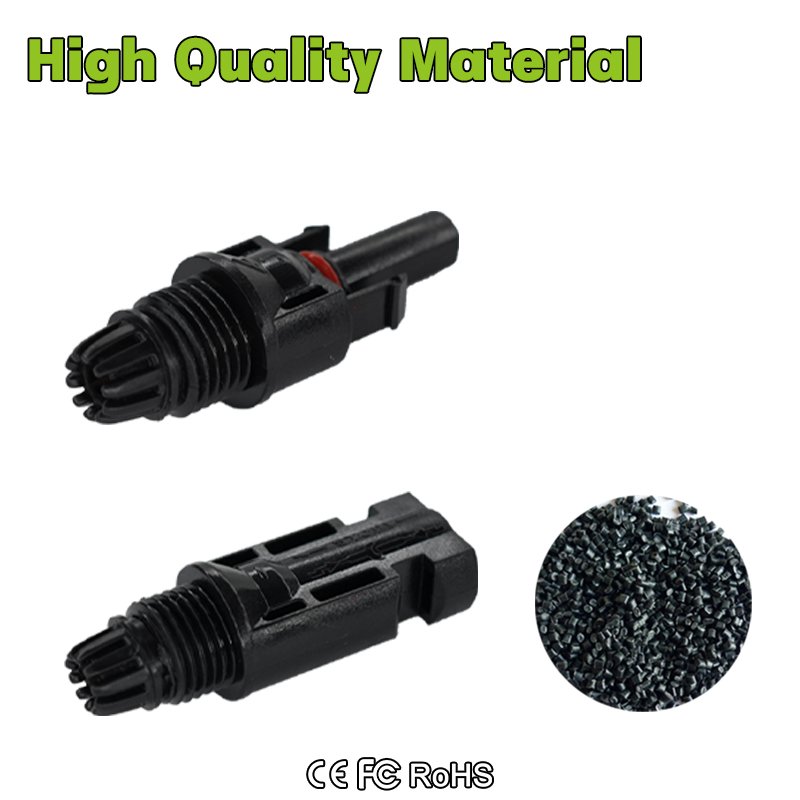Shunkonn Factory direct sales IP67 1000V dc 30A pv Mc solar panel connector battery cable connector