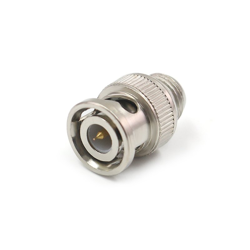 BNC-002 Waterproof BNC connector male straight injection molding gold plated for cable