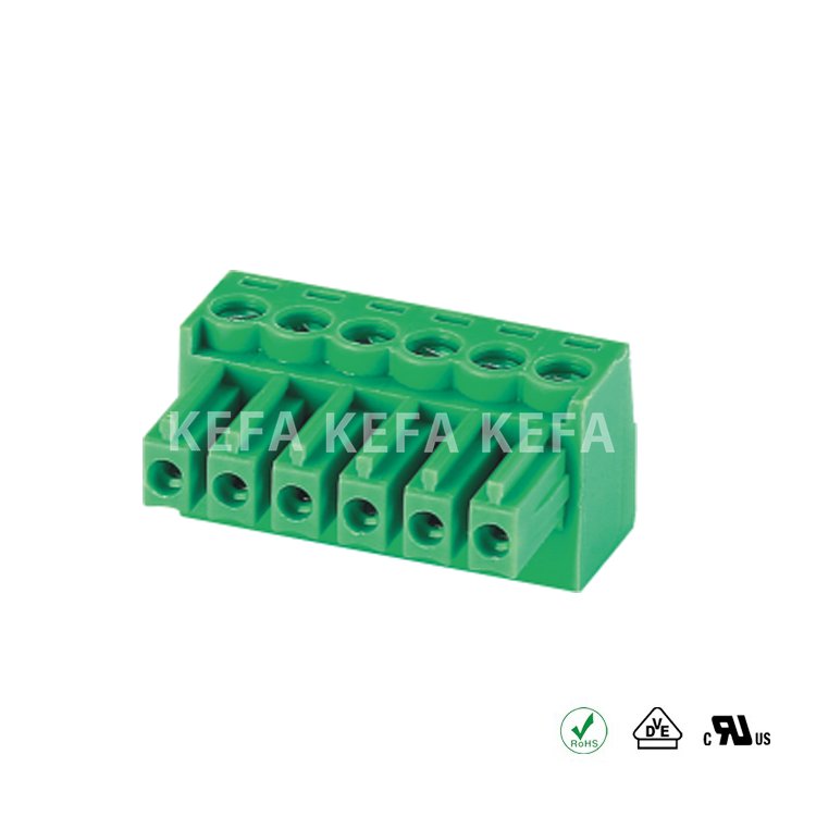 2020 Hot Sale KF2EDGK - 3.5 3.5mm Pitch Plug-in Electrical Terminal Block Pluggable Connector