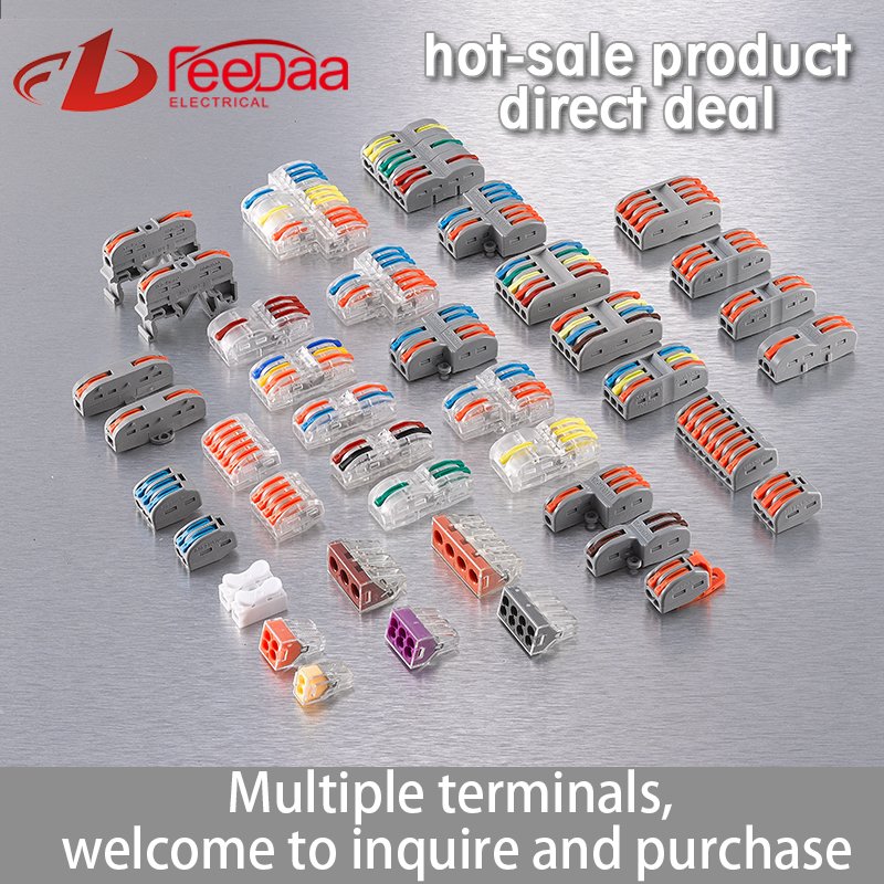 hot products Wholesale Transparent 32A 250V PCT-223 Fast Quick Wire Connectors SPL Universal Compact Cable Electrical Connector