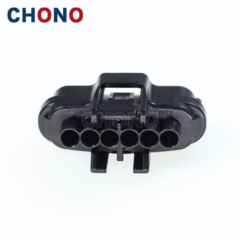 Yazak 2.3II 6 Way Throttle Pedal Electrical Female Auto Connector Wire Socket Housing For Toyota Honda 7283-1968-30