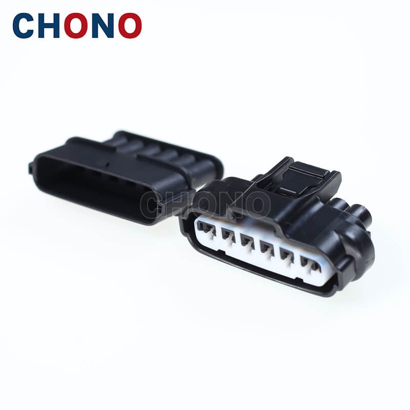 Yazak 2.3II 6 Way Throttle Pedal Electrical Female Auto Connector Wire Socket Housing For Toyota Honda 7283-1968-30
