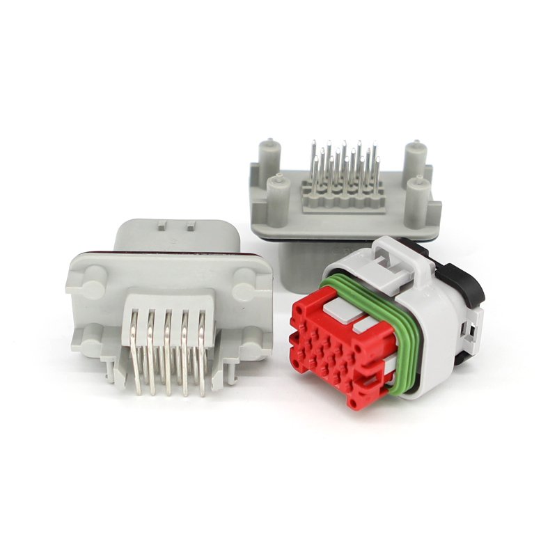 Tyco/AMP 14 Pins ECU Automotive connector PCB Mount Header Complete set connector 776273-1/776267-1/776262-1