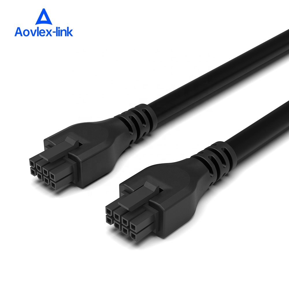 OEM Custom Rectangular Cable Molex Jumper Micro-Fit 3.0 Series 2 3 4 6 8 Position Crimp Connector Wiring Harness Cable Assembly
