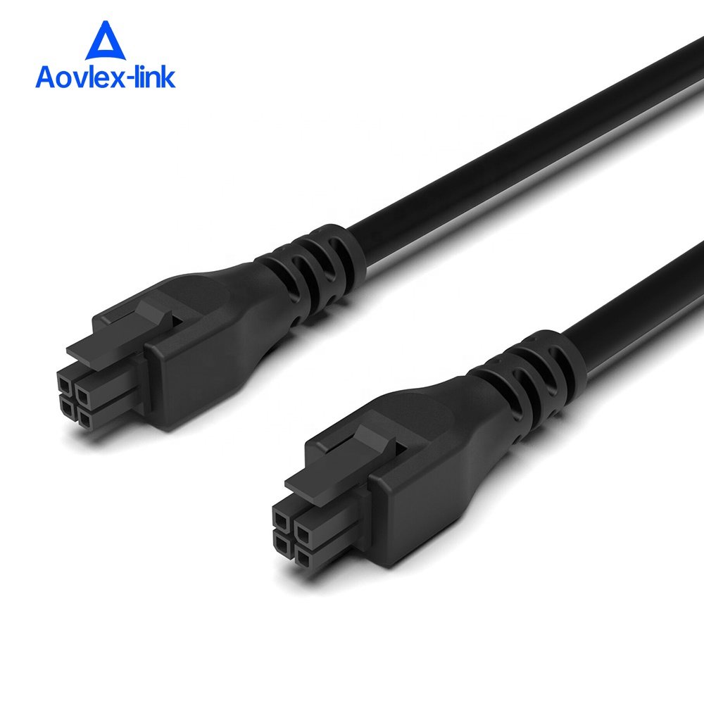 OEM Custom Rectangular Cable Molex Jumper Micro-Fit 3.0 Series 2 3 4 6 8 Position Crimp Connector Wiring Harness Cable Assembly