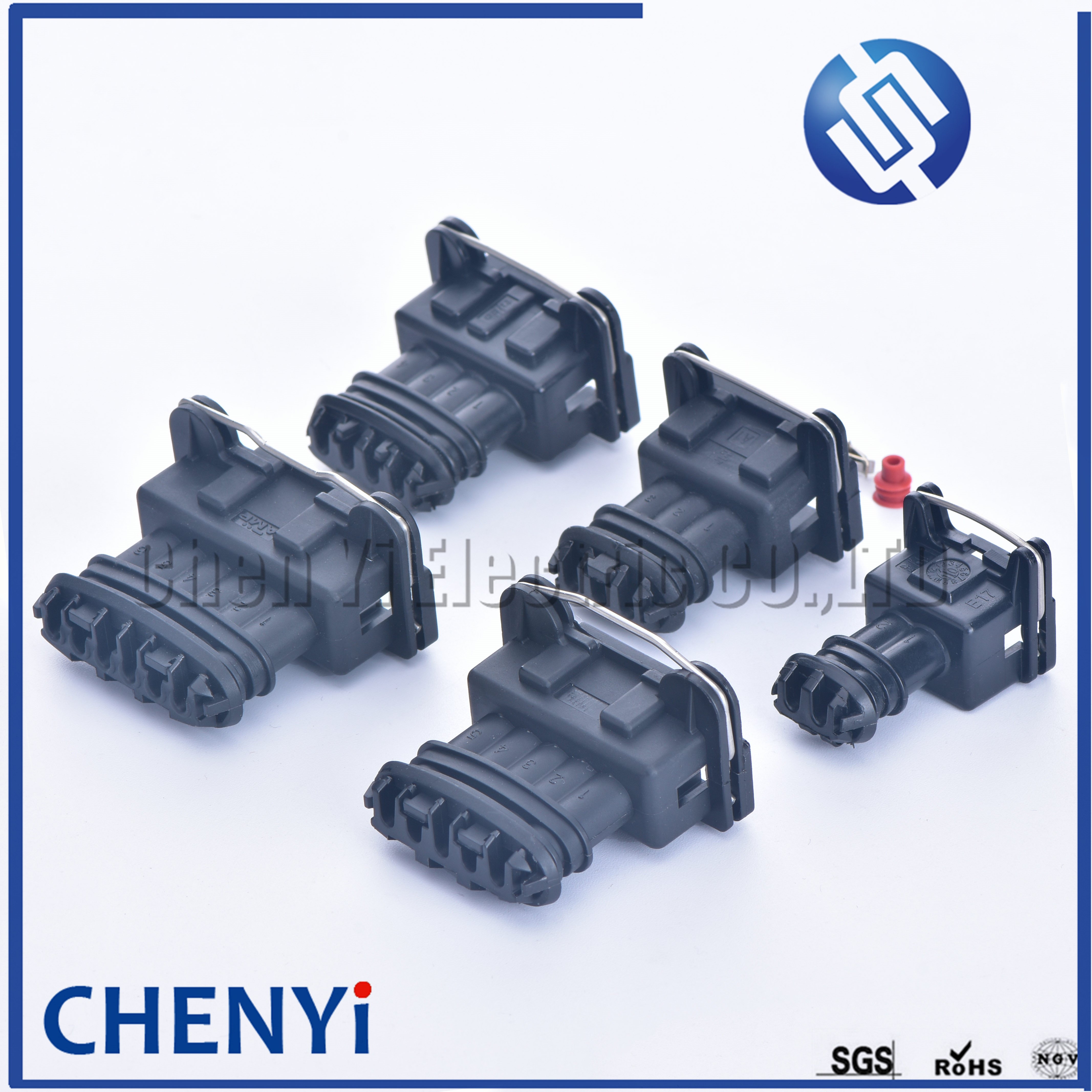 2 3 4 5 6 pin Fuel Injector Automotive waterproof connector EFI EV1 282189-1 282191-1 282192-1 282193-1 282767-2
