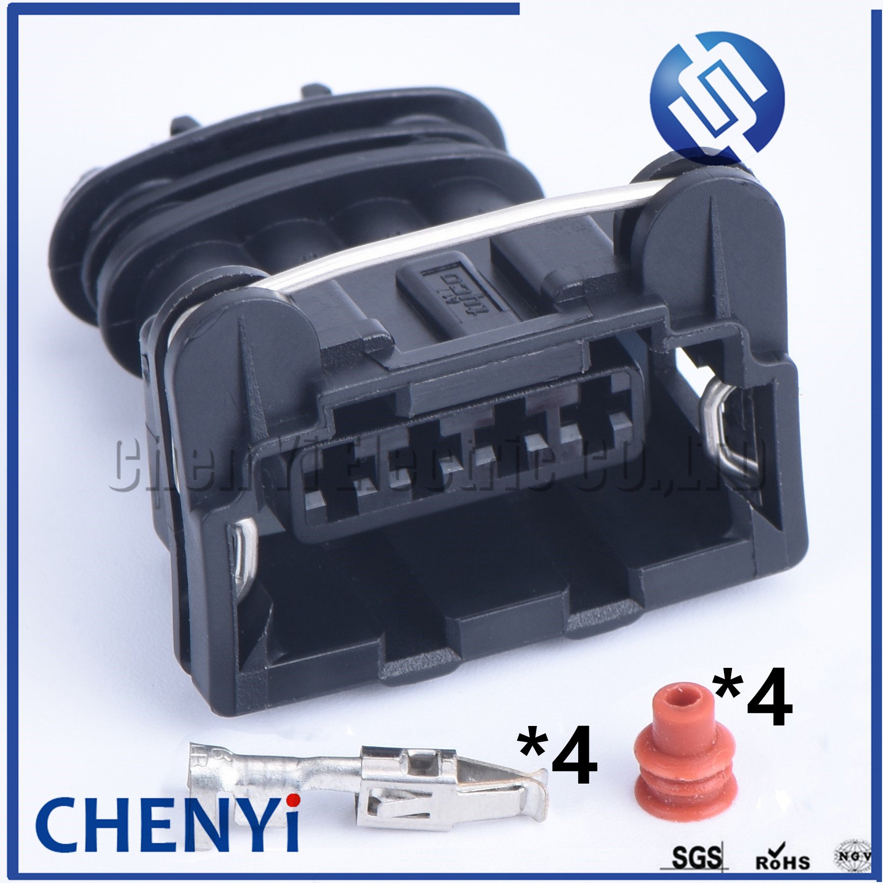 2 3 4 5 6 pin Fuel Injector Automotive waterproof connector EFI EV1 282189-1 282191-1 282192-1 282193-1 282767-2
