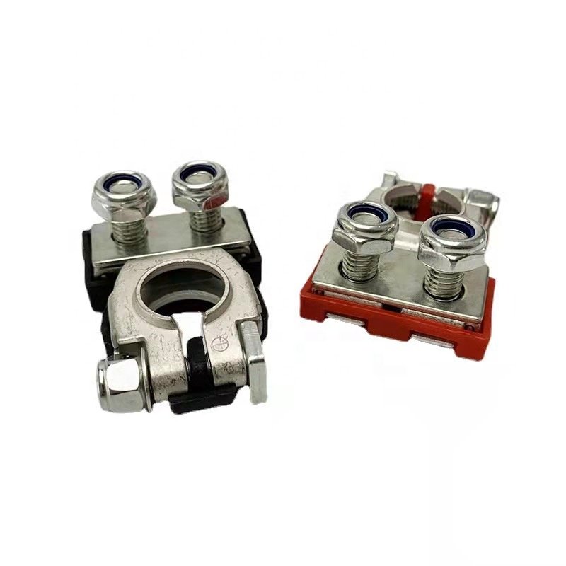 12V Quick release Battery terminal Clamp Connector with cover Positive &Negative