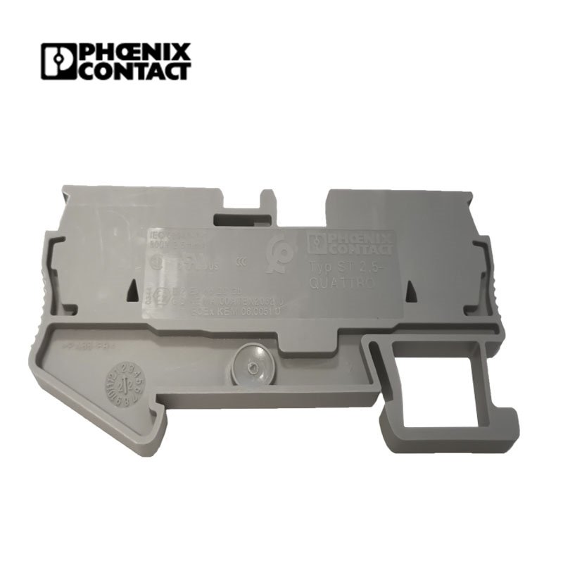 Buy Phoenix Contact Feed Through Terminal Block ST 2.5-Quattro / 3031306 Spring-cage Electric Connectors Din Rail Terminal Block