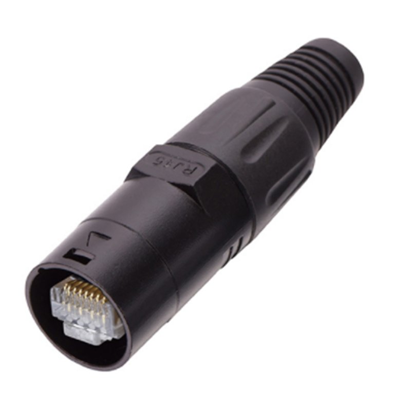 Shell Male RJ45 Cable Connector for Ethernet OEM Professional Metal PE Bag with Brown Box Male 50 Pin Connector Scsi Ii CN;ZHE