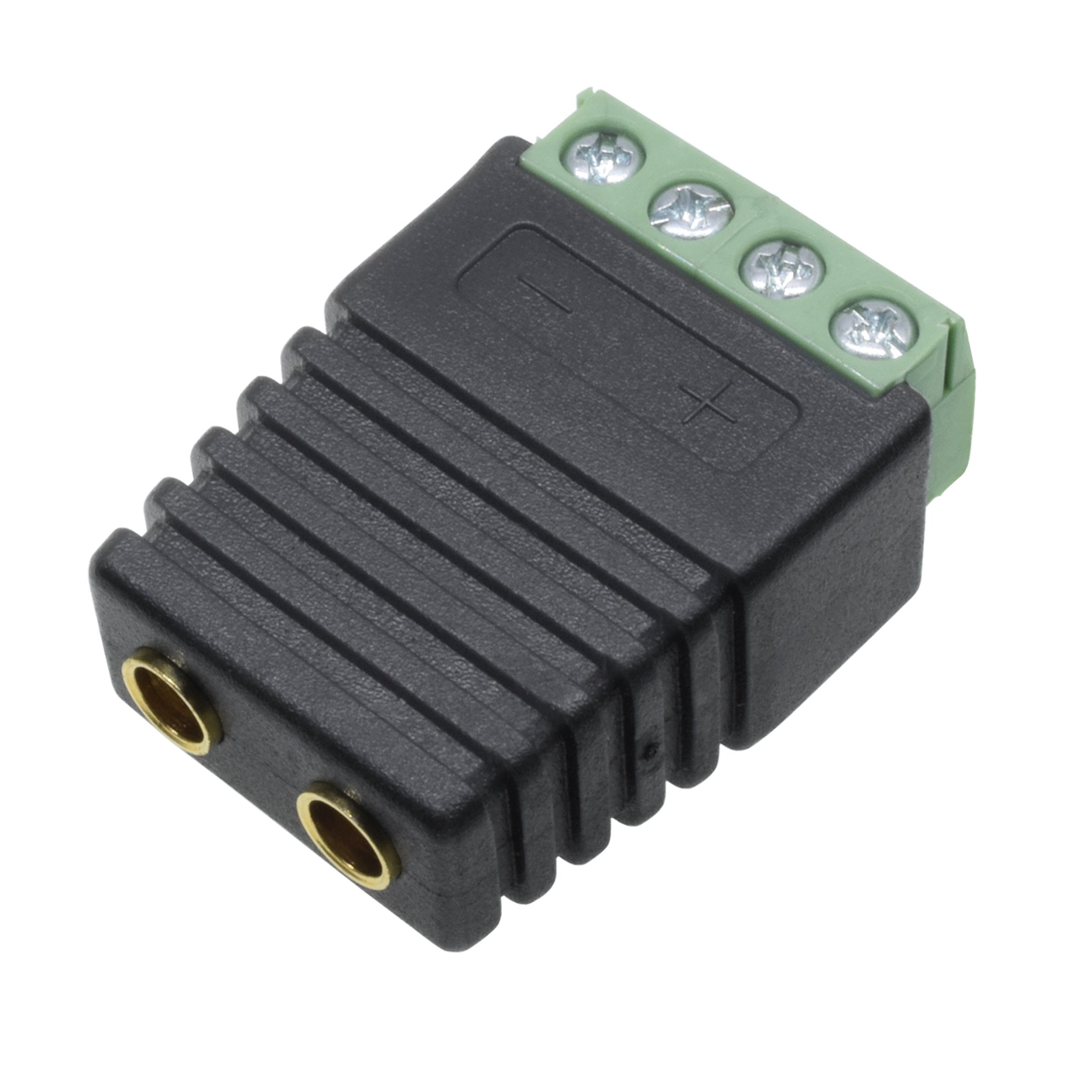 4mm Banana Connector Double Plug Male Screw Locking 2 Pin Terminal Brass Gold Plated Connect to Socket for HIFI Audio Speaker