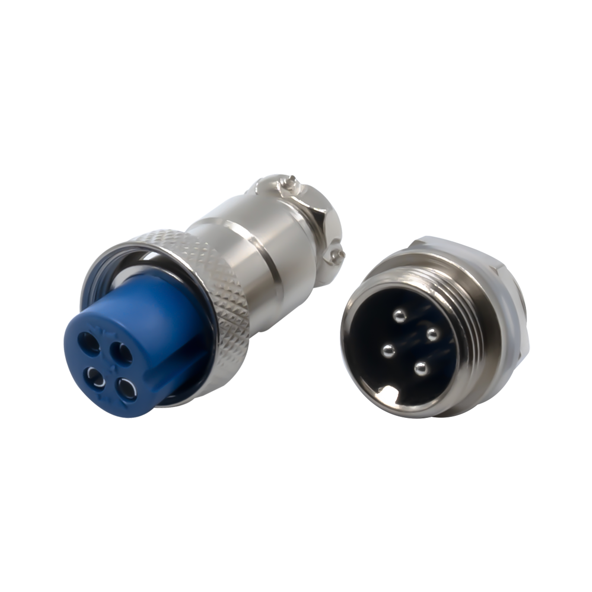 YS16 Insulated blue PBT inner core 2-9 pin cable circular aviation plug electrical connector