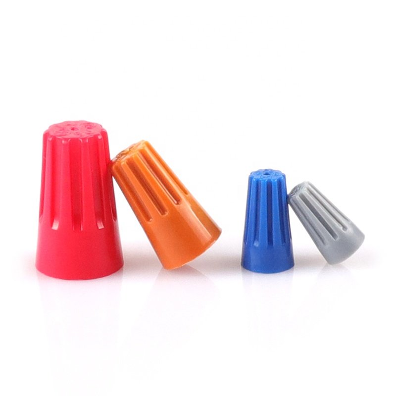 SP Series 22-10AWG Plastic Fast Quick Splice Rotating Solderless Butt Spring Screw Twist-on End Cable Wire Connector Terminals