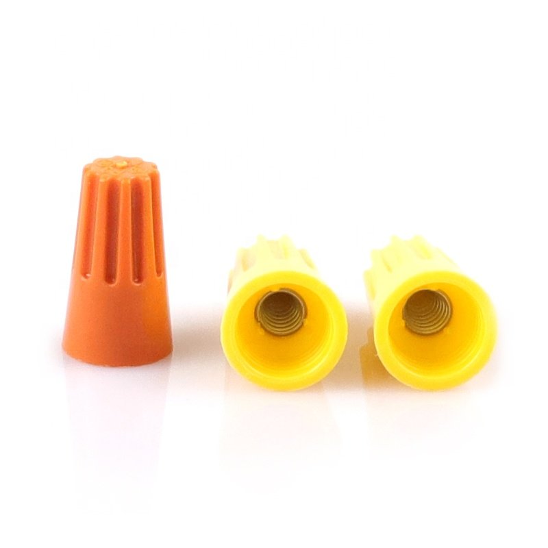 SP Series 22-10AWG Plastic Fast Quick Splice Rotating Solderless Butt Spring Screw Twist-on End Cable Wire Connector Terminals