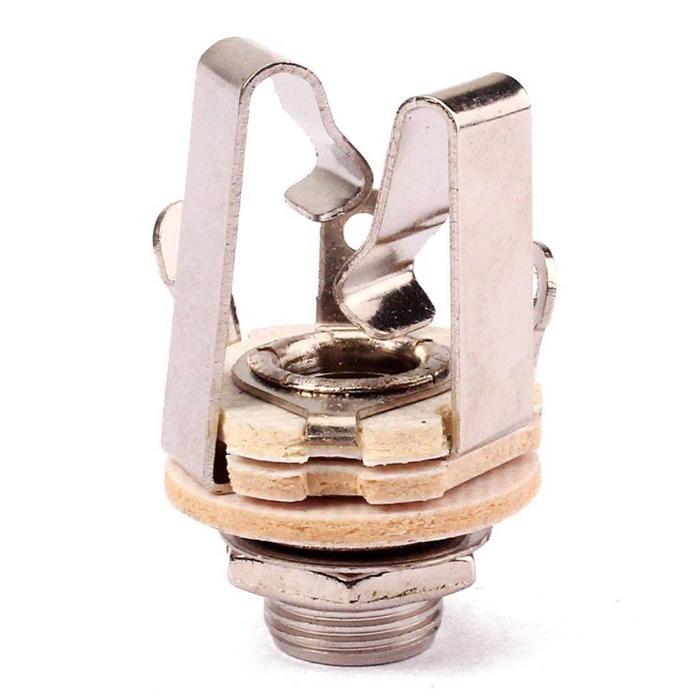 Quality Guitar Stereo Output 1/4'' 6.35mm dc Jack Socket Connector