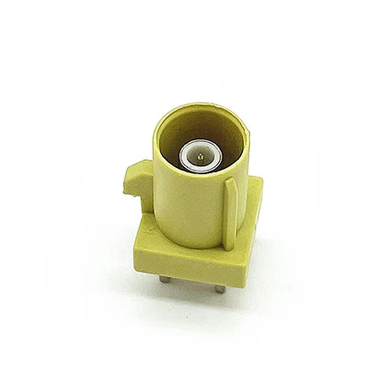 Rf Connector Fakra Straight Plug Pcb Mount For Car Gps Telematics