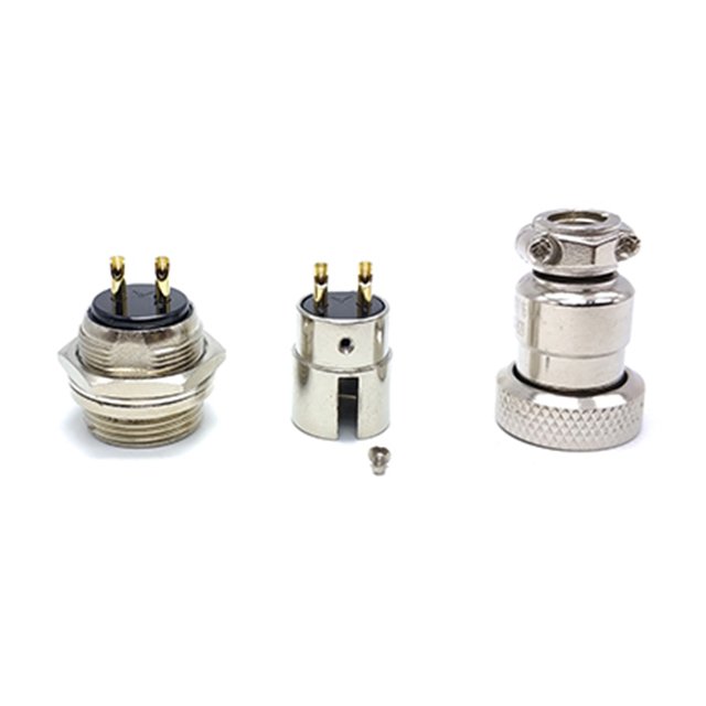 Male plug female socket YL1-16 GX16 thread design 2 3 4 5 6 7 8pin aviation plug circular connectors