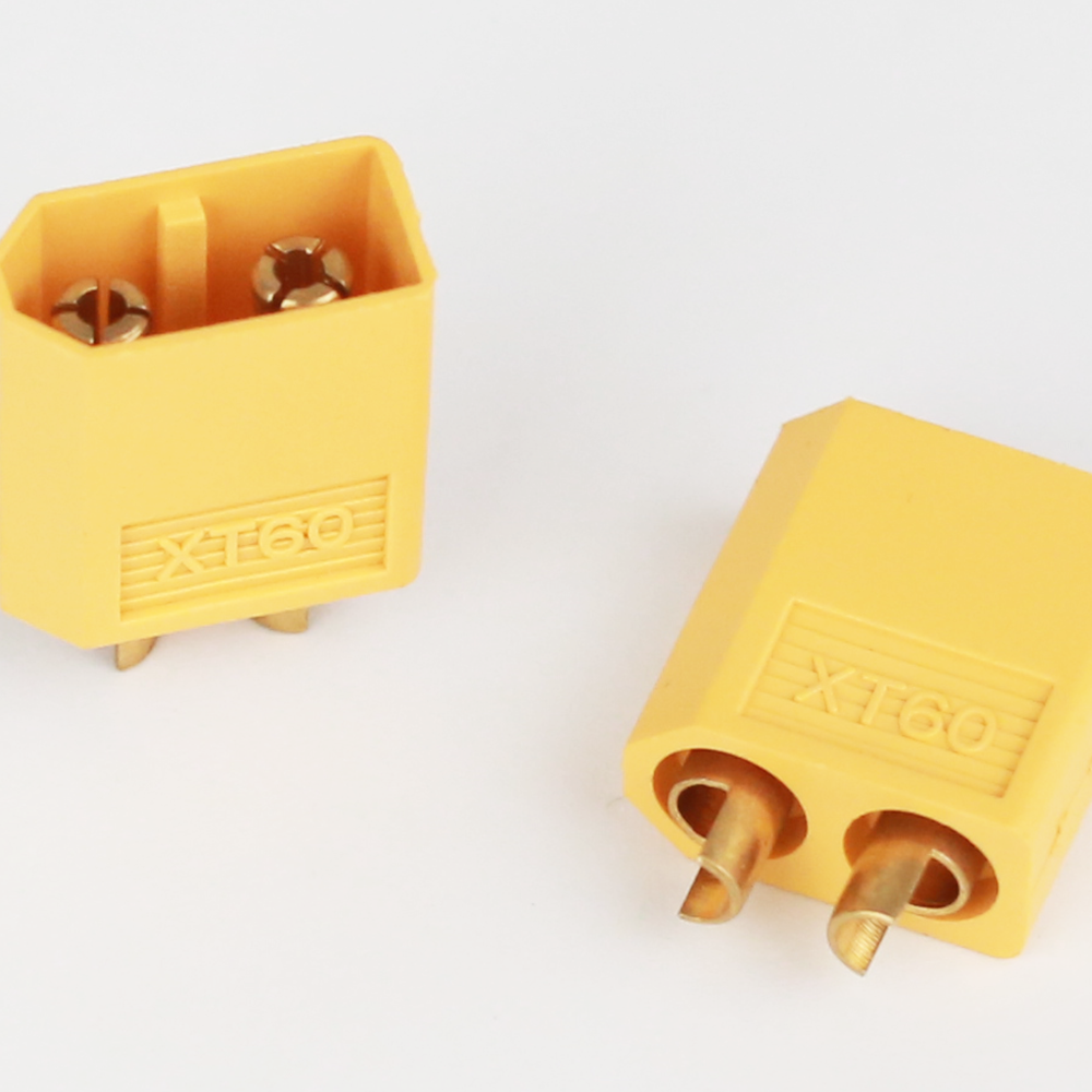 Male & Female Gold-Plated USB Battery Connector Plug Anti-Spark Bullet xt60 for RC Aircraft Power Application