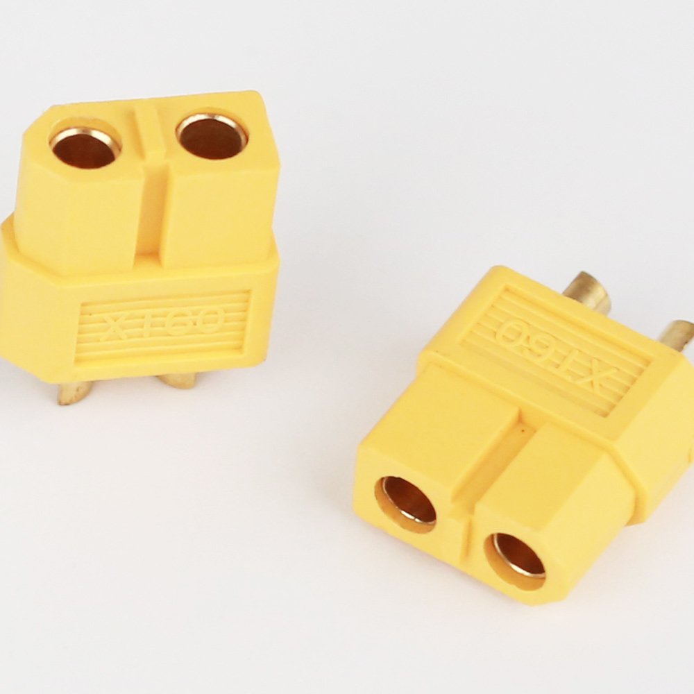 Male & Female Gold-Plated USB Battery Connector Plug Anti-Spark Bullet xt60 for RC Aircraft Power Application