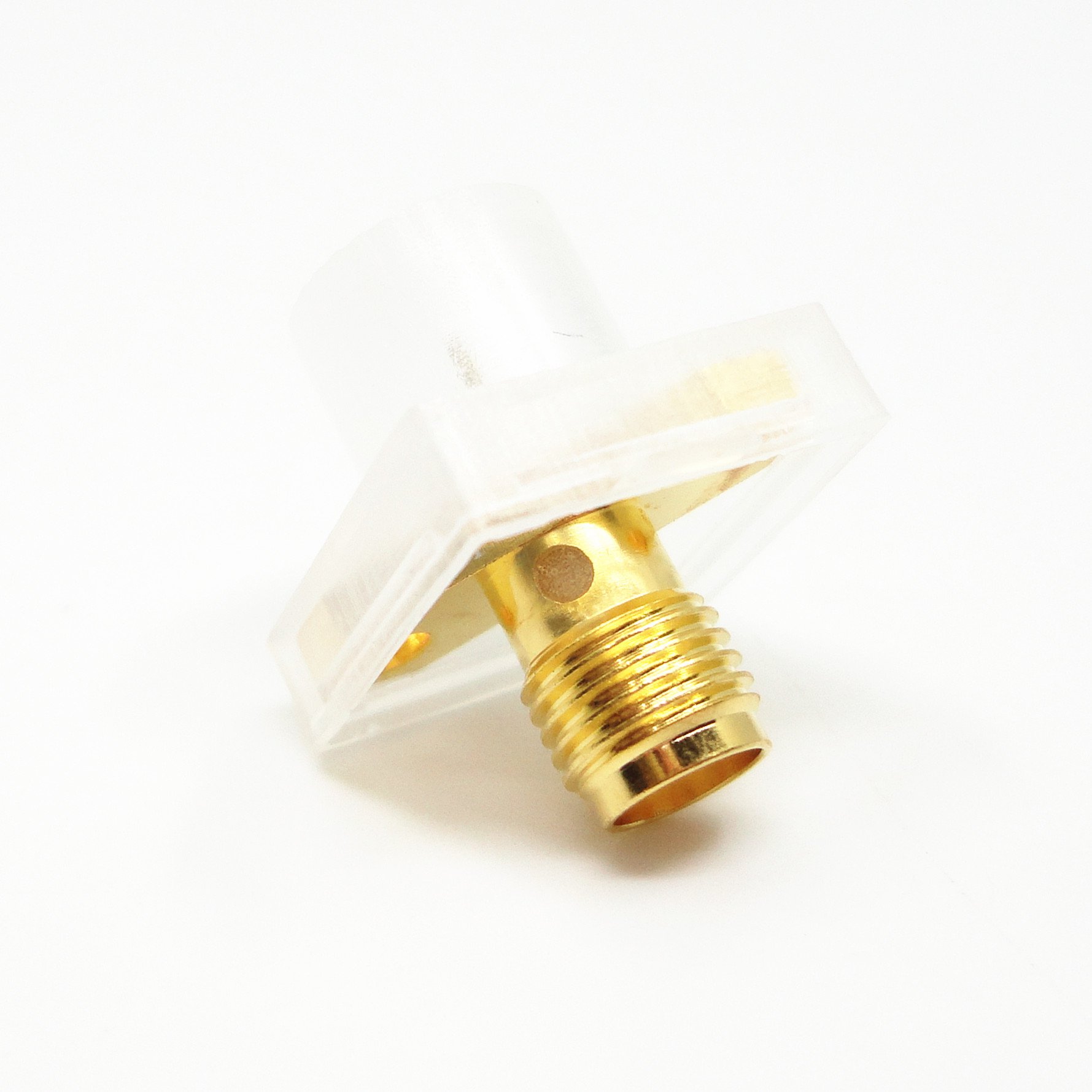 SMA 2-Hole Flange Mount Series Connector RF Type Female Socket Connector