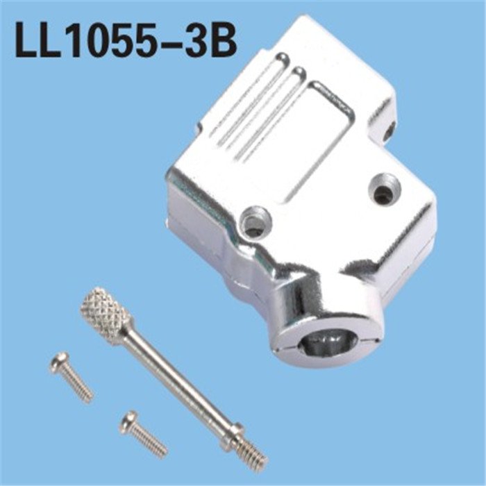 Plastic hood for d-sub 9p connector d-sub 9p dust cover plastic type metal cover