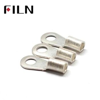 OT1.5-3 Brass Copper Lug Non Insulated Round Circular Nake O Ring Cable Wire Cold Press Connector Crimp Terminal