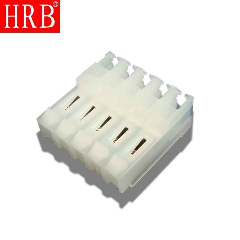 HRB 3.96mm Rectangular Power Connectors, Connector Assembly, Receptacle, Wire-to-Board,Wire & Cable