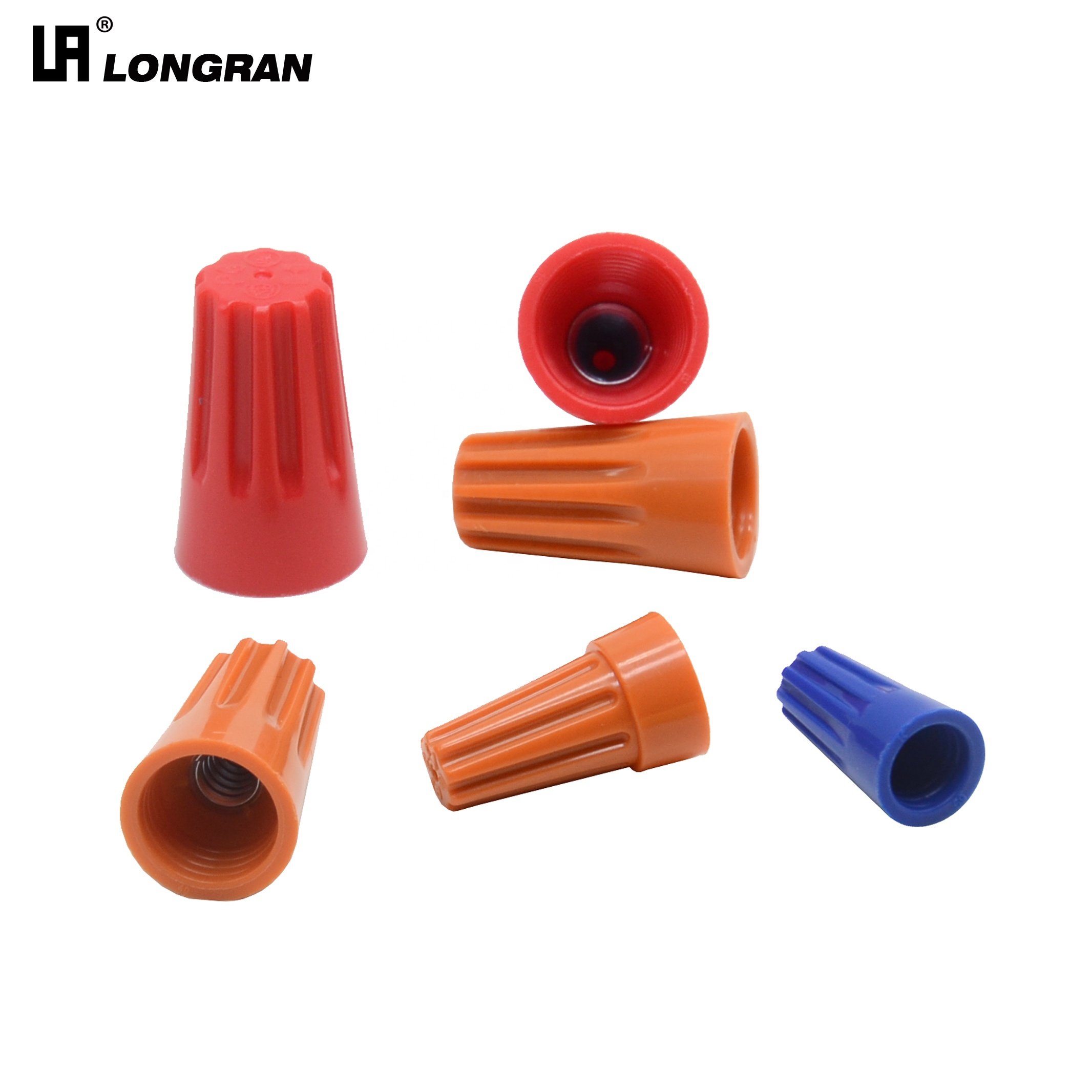 P4 Screw On Wire connector Orange Electrical Screw Springs Wire Twist Terminals