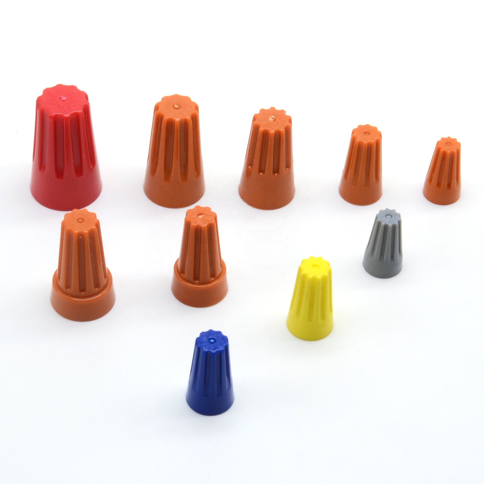 P4 Screw On Wire connector Orange Electrical Screw Springs Wire Twist Terminals
