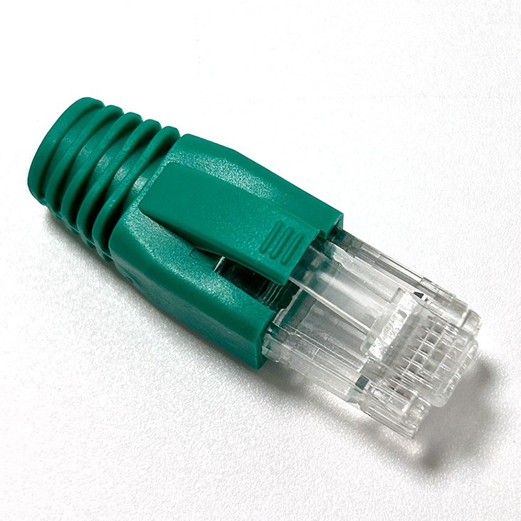 ethernet modular injector ethernet upt plug CAT5E CAT6 Cat7 Network cable plug RJ45 Connector boot
