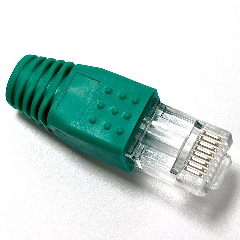 ethernet modular injector ethernet upt plug CAT5E CAT6 Cat7 Network cable plug RJ45 Connector boot