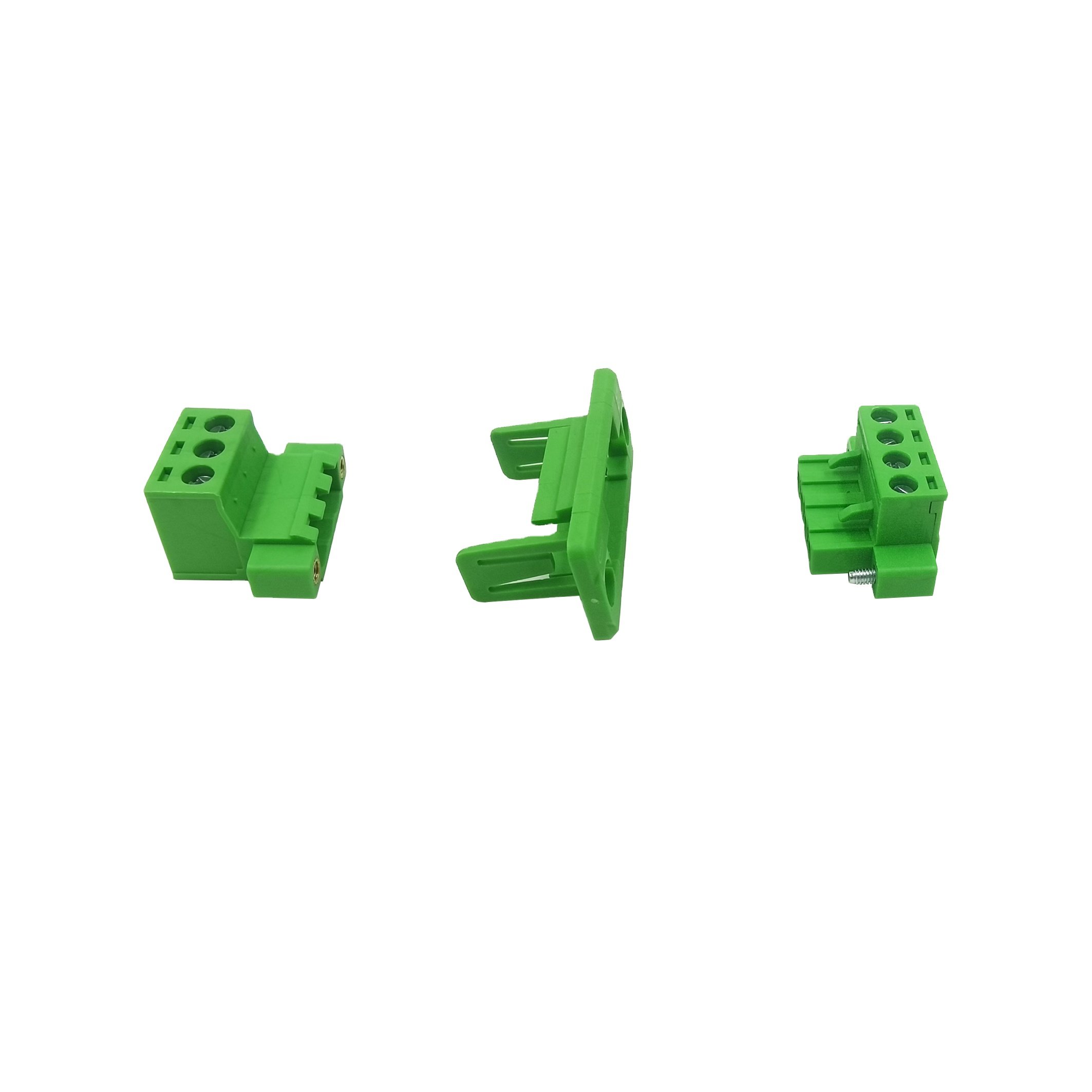 Kangfa Through Wall Terminal Block connector Plug-in Type 5.08mm Pitch XK2EDGWC 2EDGRKM 2EDGKM