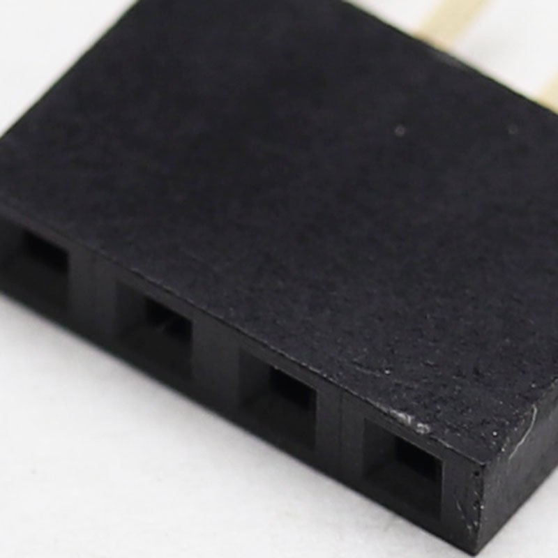 High quality custom spacing 2.54mm positions 02-40pins single female height 7.1mm gold plated pin female header pcb connectors
