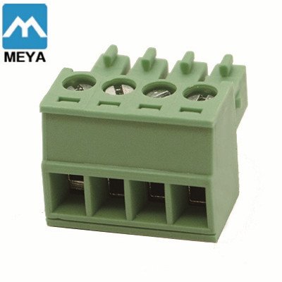 KF141R KF141V 2.54mm Pitch 4 Position Spring Terminal Block PCB Connectors