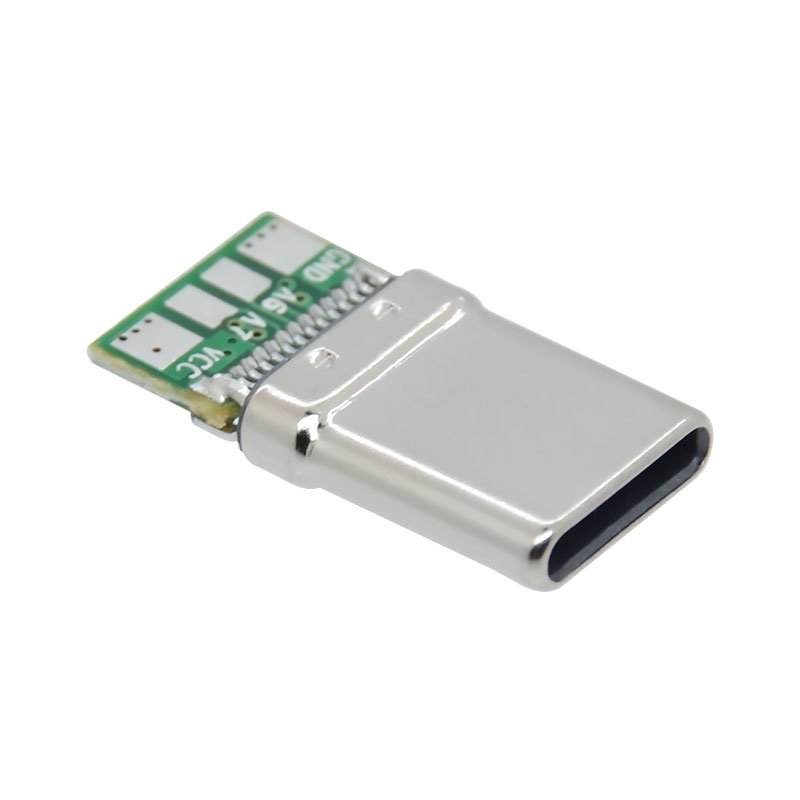 Type C 3.0 smd smt male usb c type connector with PCB board for OTG